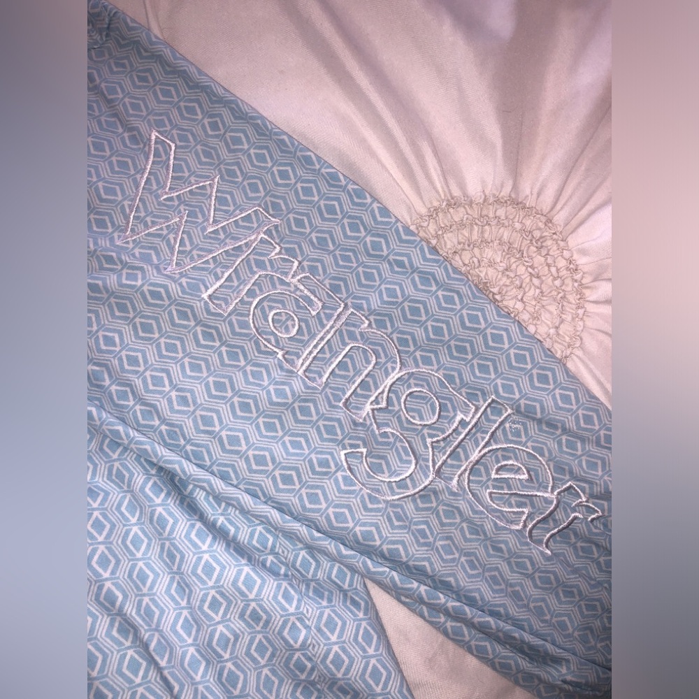 Wrangler Blue and White Geometric Pattern Shirt - Picture 4 of 5